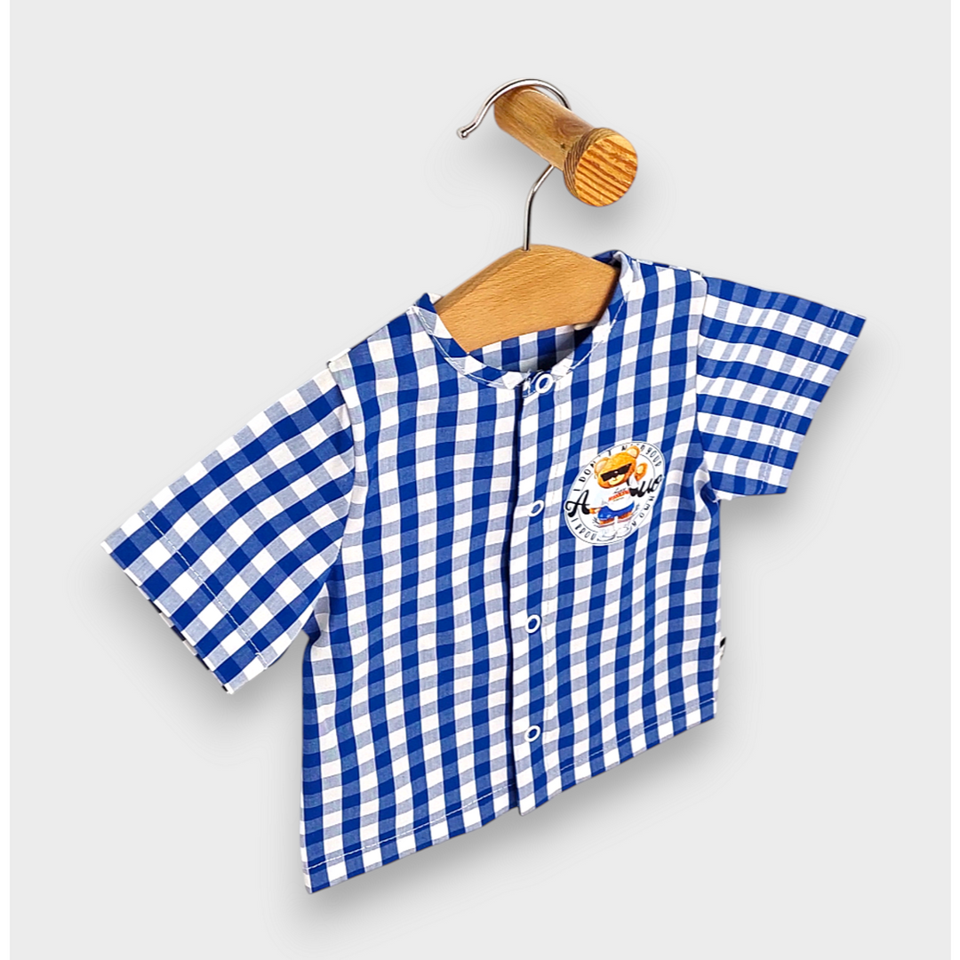 Rainy Set bebeluși 2 piese Cool Bear 62-92 cm, textil/denim