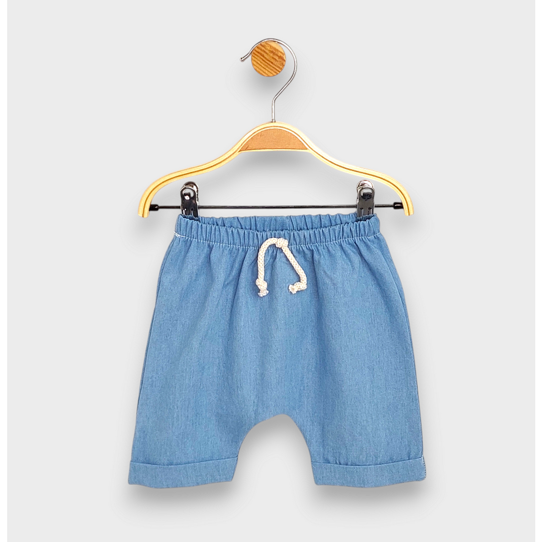 Rainy Set bebeluși 2 piese Cool Bear 62-92 cm, textil/denim