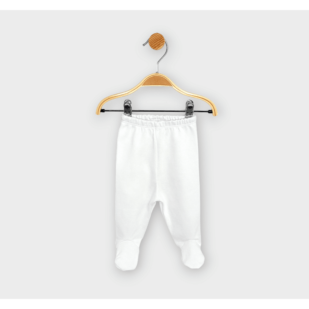 Rainy Set bebeluș 2 piese Vestă cu salopetă 48-62 cm. alb