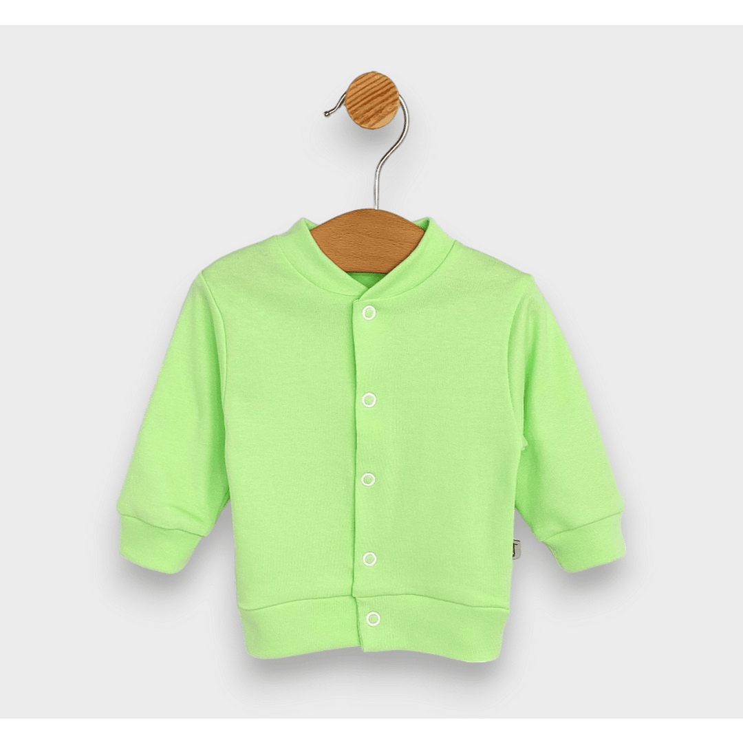 Rainy Set bebeluș 2 piese vestă cu pantaloni cu botosei 48-62 cm. kiwi