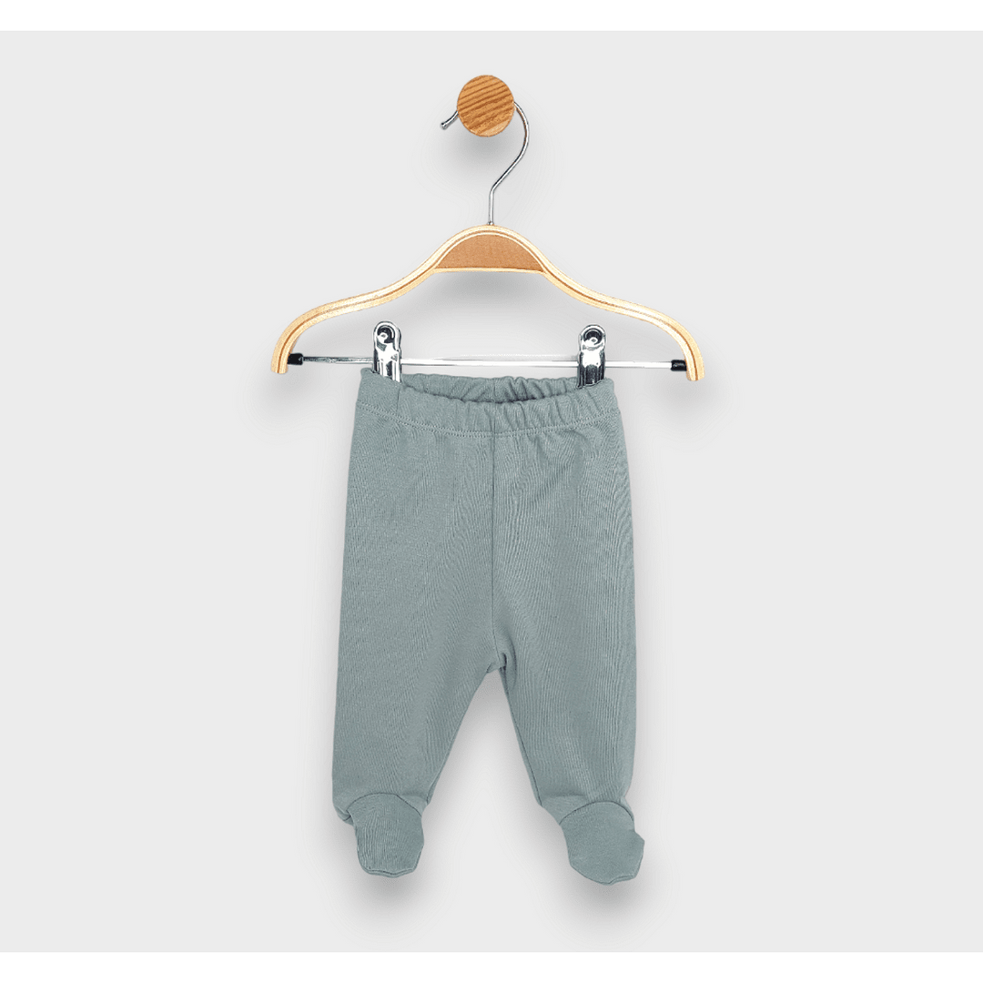 Rainy Set bebe 2 piese vestă cu botoșei 48-68 cm. verde lăptos