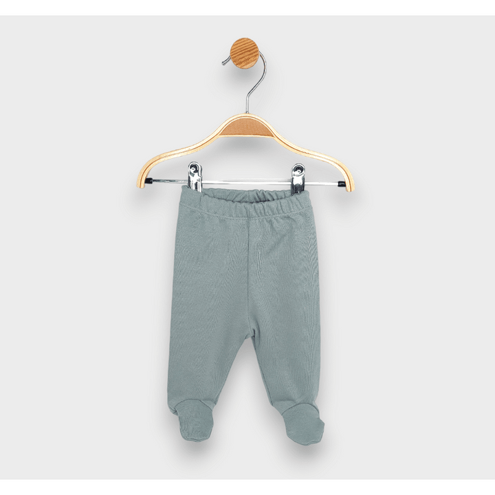 Rainy Set bebe 2 piese vestă cu botoșei 48-68 cm. verde lăptos