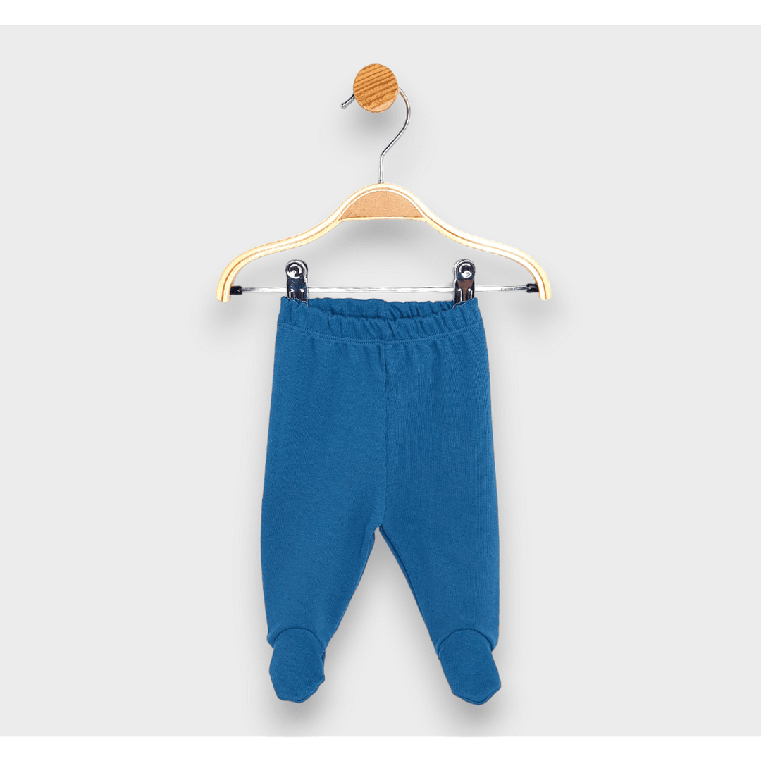 Rainy Set bebeluș 2 piese vestă cu pantaloni cu botosei 48-68 cm. albastru ocean