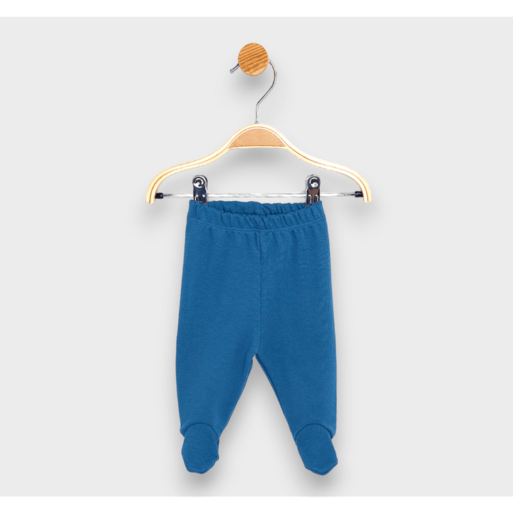 Rainy Set bebeluș 2 piese vestă cu pantaloni cu botosei 48-68 cm. albastru ocean