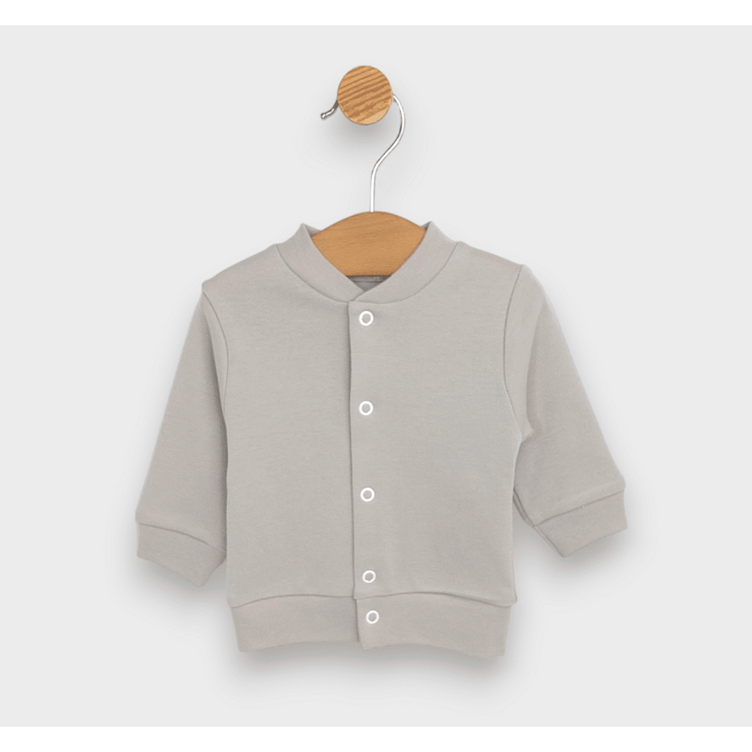 Set pentru bebeluși Rainy, 2 piese: cardigan și pantalonași cu botoșei cu botoșei, 48-68 cm, culoare „cacao cald”