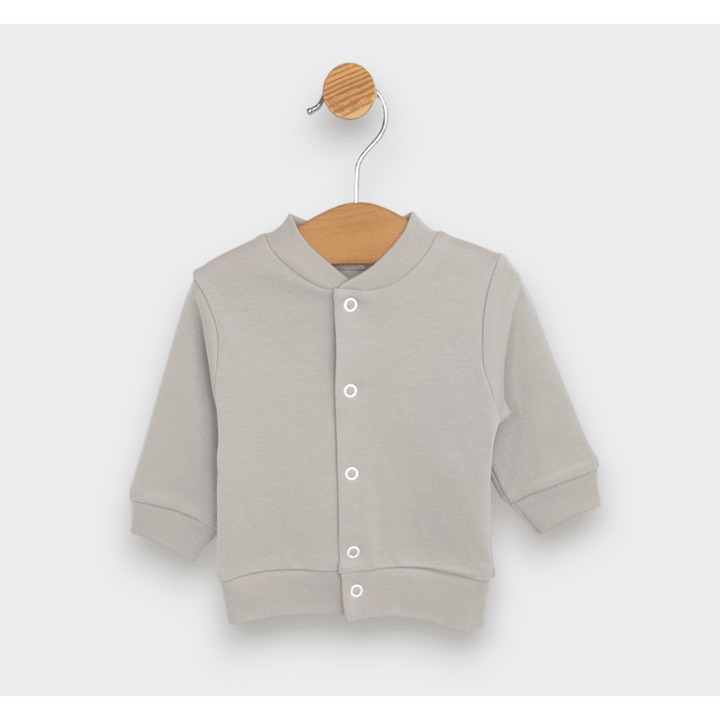 Set pentru bebeluși Rainy, 2 piese: cardigan și pantalonași cu botoșei cu botoșei, 48-68 cm, culoare „cacao cald”