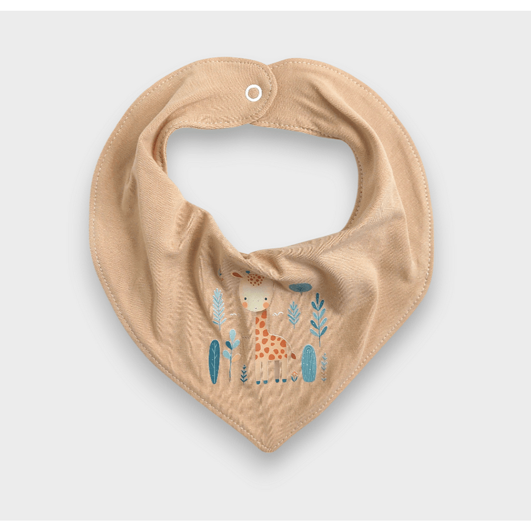 Set pentru bebeluși Rainy, 3 piese, Baby giraffe, 56-74 cm, mocca