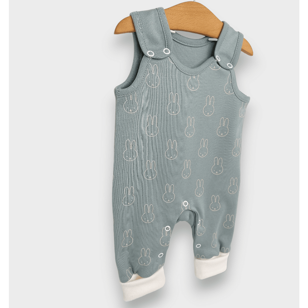 Rainy Set bebeluși 3 piese Bunnies 56 - 74 cm. verde lapte