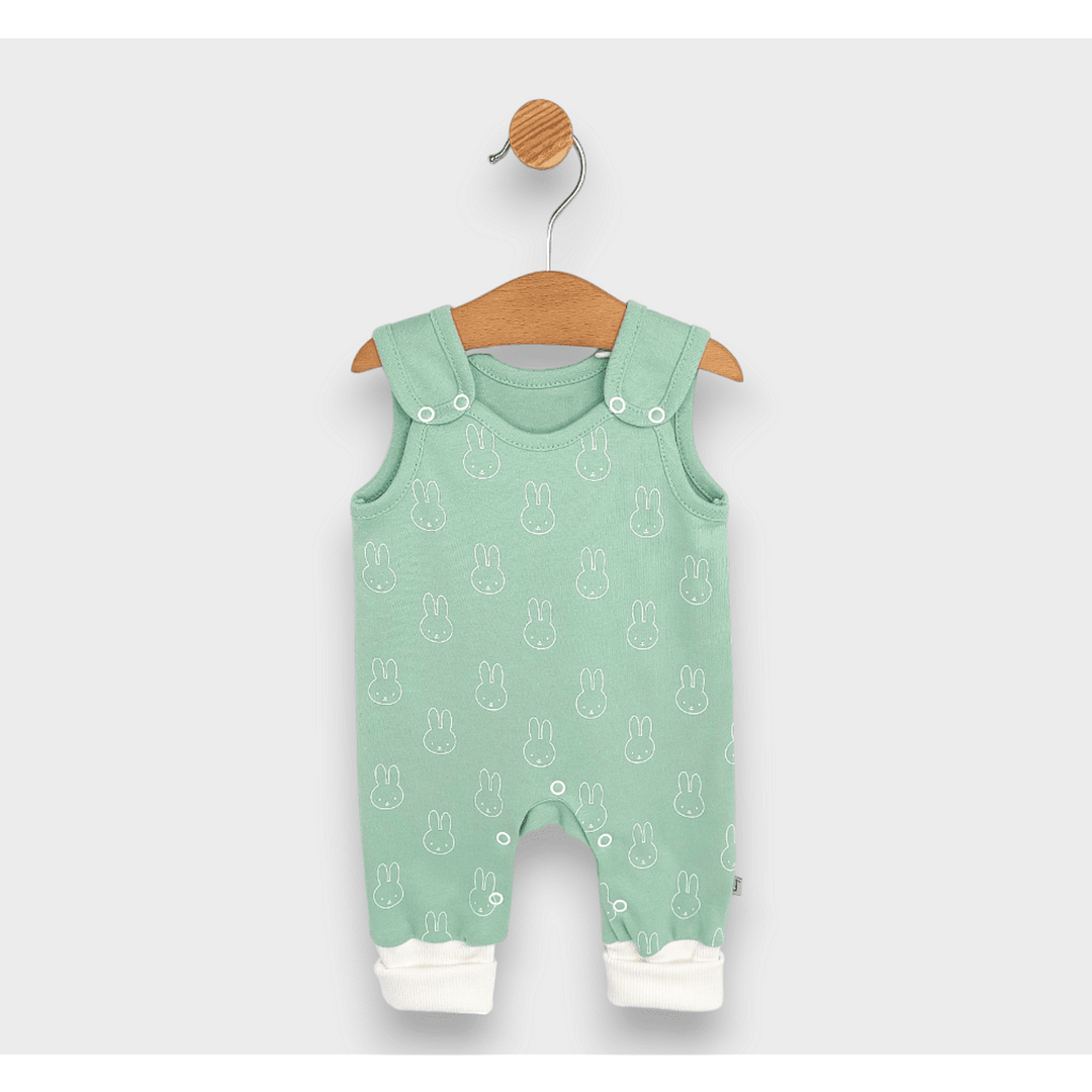 Rainy Set bebeluș 3 piese Bunnies 56 - 74 cm. verde pastel