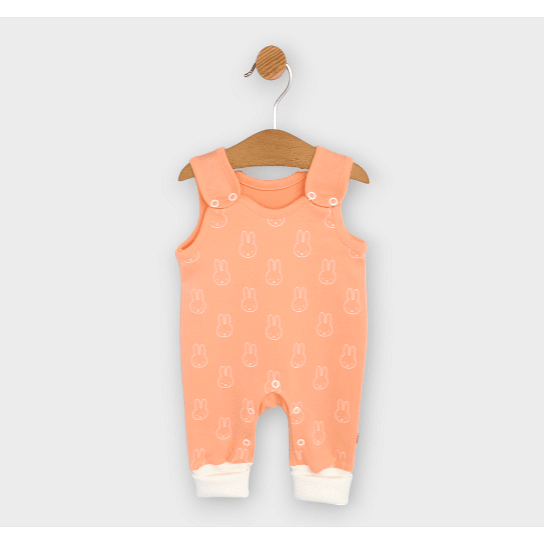 Set bebeluși Rainy din 3 piese Bunnies 56 - 74 cm. piersică