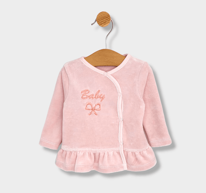 Set pentru bebeluși Rainy Baby, 3 piese, 56-62 cm, roz