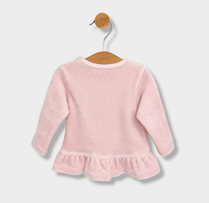 Set pentru bebeluși Rainy Baby, 3 piese, 56-62 cm, roz