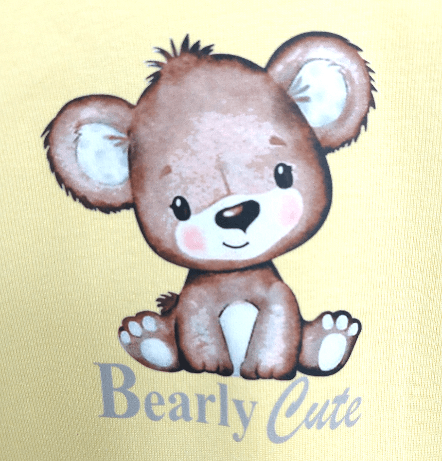 Set pentru bebeluși Rainy, 3 piese, Bearly Cute, 48-62 cm.