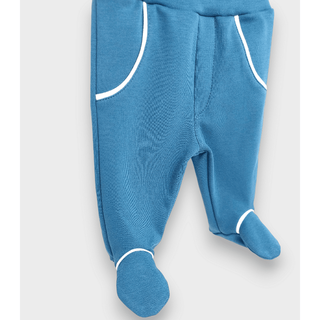 Rainy Set pentru bebeluși din 3 piese My little baby 56 - 74 cm albastru ocean