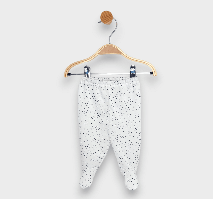 Set bebeluș Rainy 3 piese Steluțe albastre mici 56-74 cm.