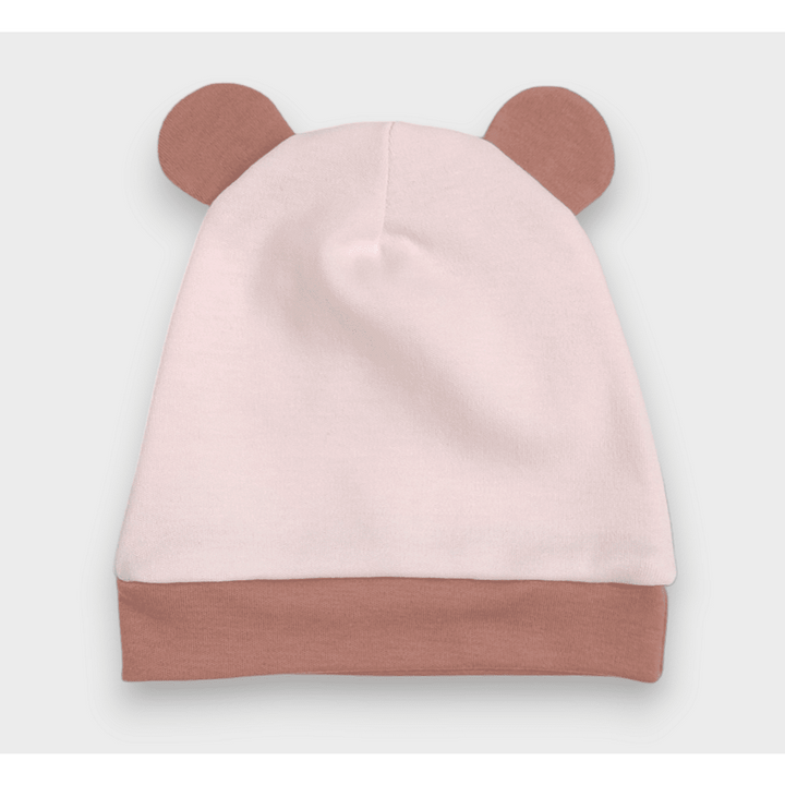 Setul pentru bebeluși Rainy din 3 piese „Elefant cu curcubeu” 56 - 74 cm, culoare roz prăfuit