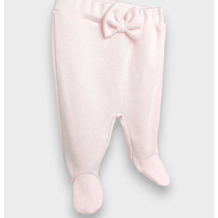 Setul pentru bebeluși Rainy din 3 piese „Elefant cu curcubeu” 56 - 74 cm, culoare roz prăfuit