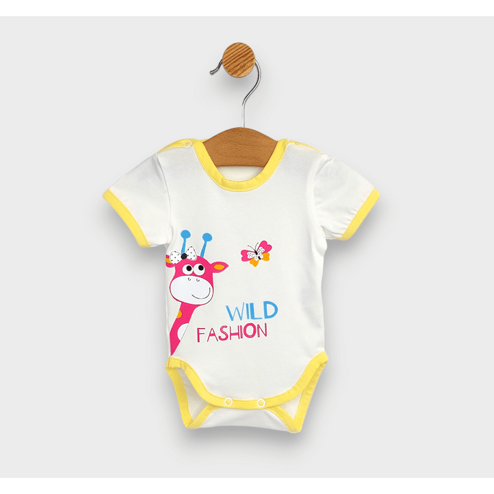 Set bebeluș Rainy din 3 piese Girafă cu fluture 56-74 cm.