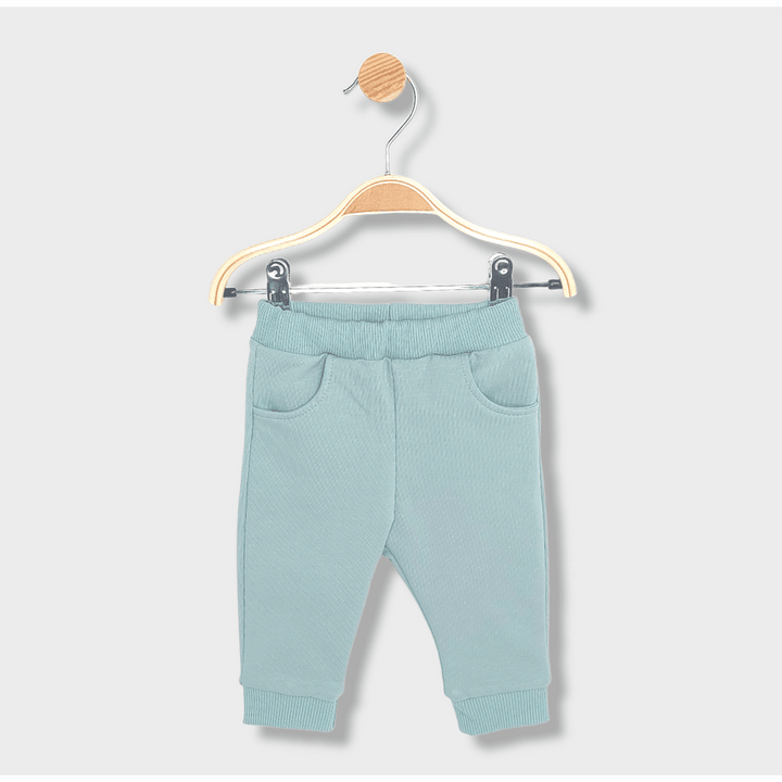 Rainy Set bebe din 2 piese Ursuleț pufos 62-92 cm verde