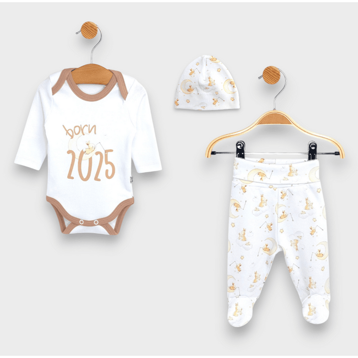 Set pentru bebeluși Rainy din 3 piese Born 2025 48-62 cm.