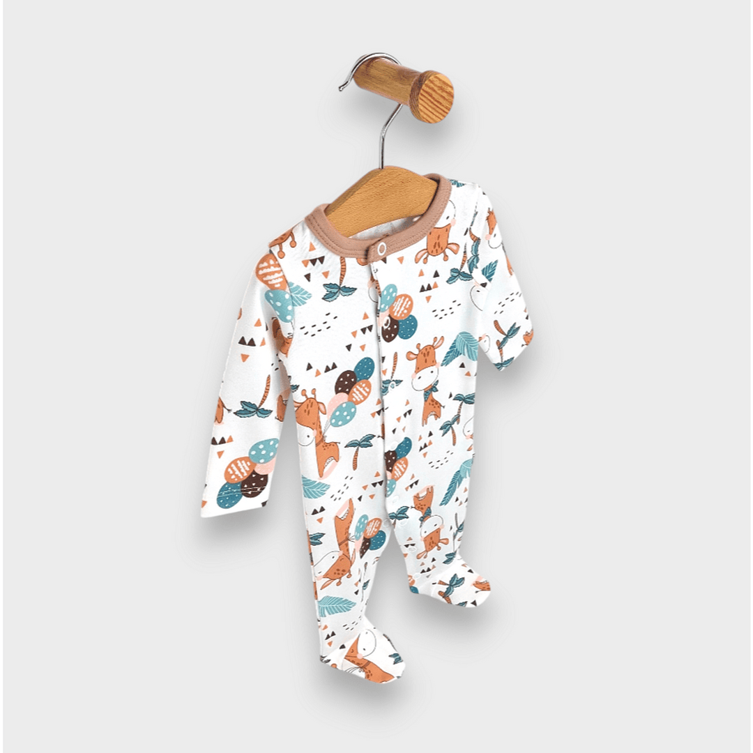 Set pentru bebeluși Rainy din 3 piese „Girafa cu baloane”, 56-68 cm.