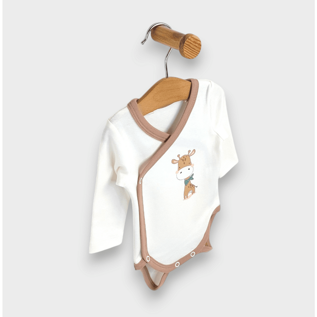 Set pentru bebeluși Rainy din 3 piese „Girafa cu baloane”, 56-68 cm.