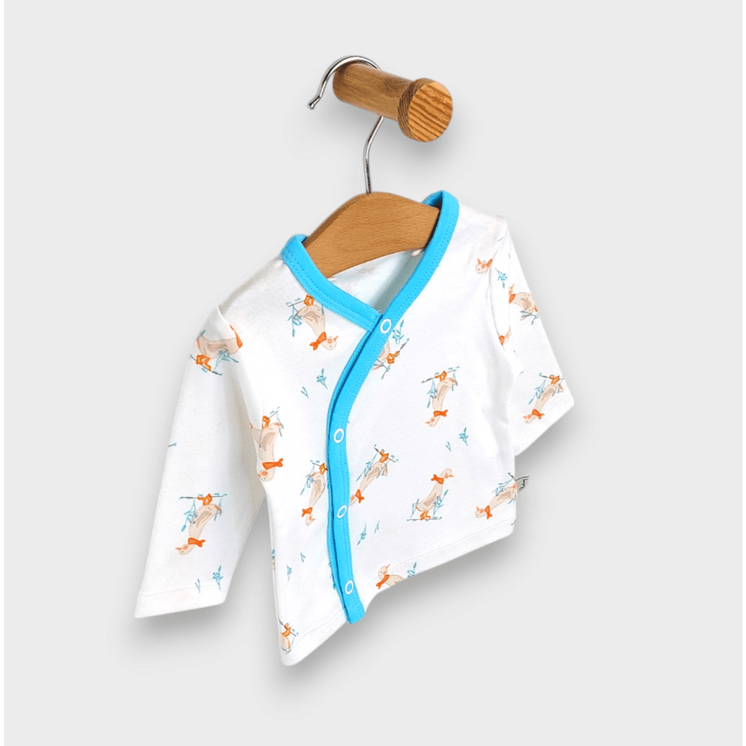 Set pentru bebeluși Rainy din 4 piese „Goose”, 56-68 cm.