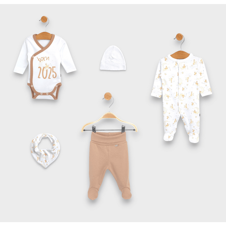 Rainy Set pentru bebeluși din 5 piese Born 2025 48-62 cm.