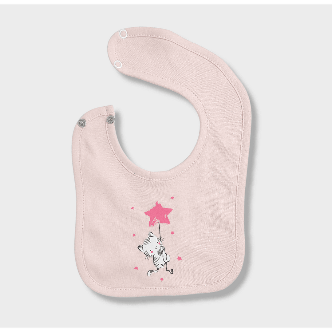Set pentru bebeluși Rainy din 5 piese Cat and Star 56-62 cm, roz