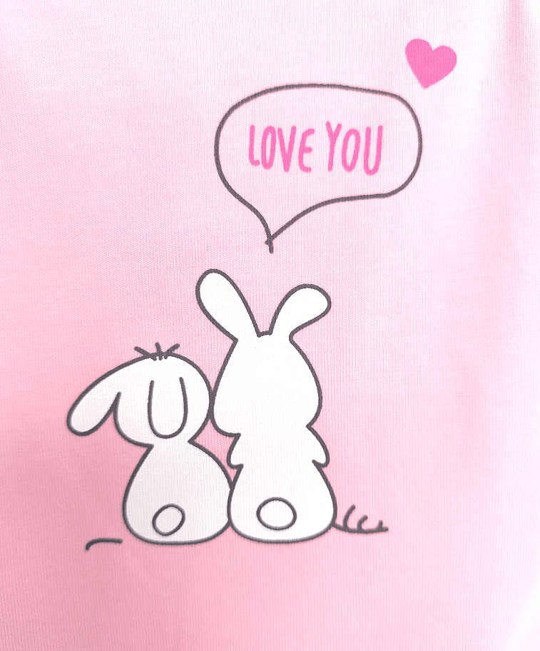Set pentru bebeluși Rainy din 5 piese „Love you”, 48–62 cm