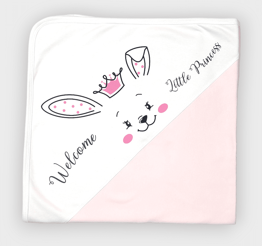 Set pentru ieșirea din maternitate Rainy, 7 piese. Welcome little princess