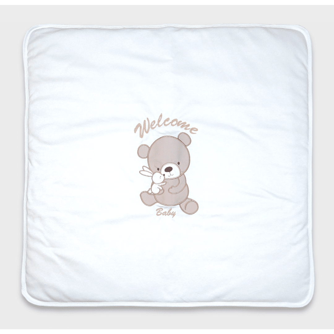 Rainy Set pentru bebeluși pentru externare din maternitate 7 piese Welcome Baby Bear and Rabbit