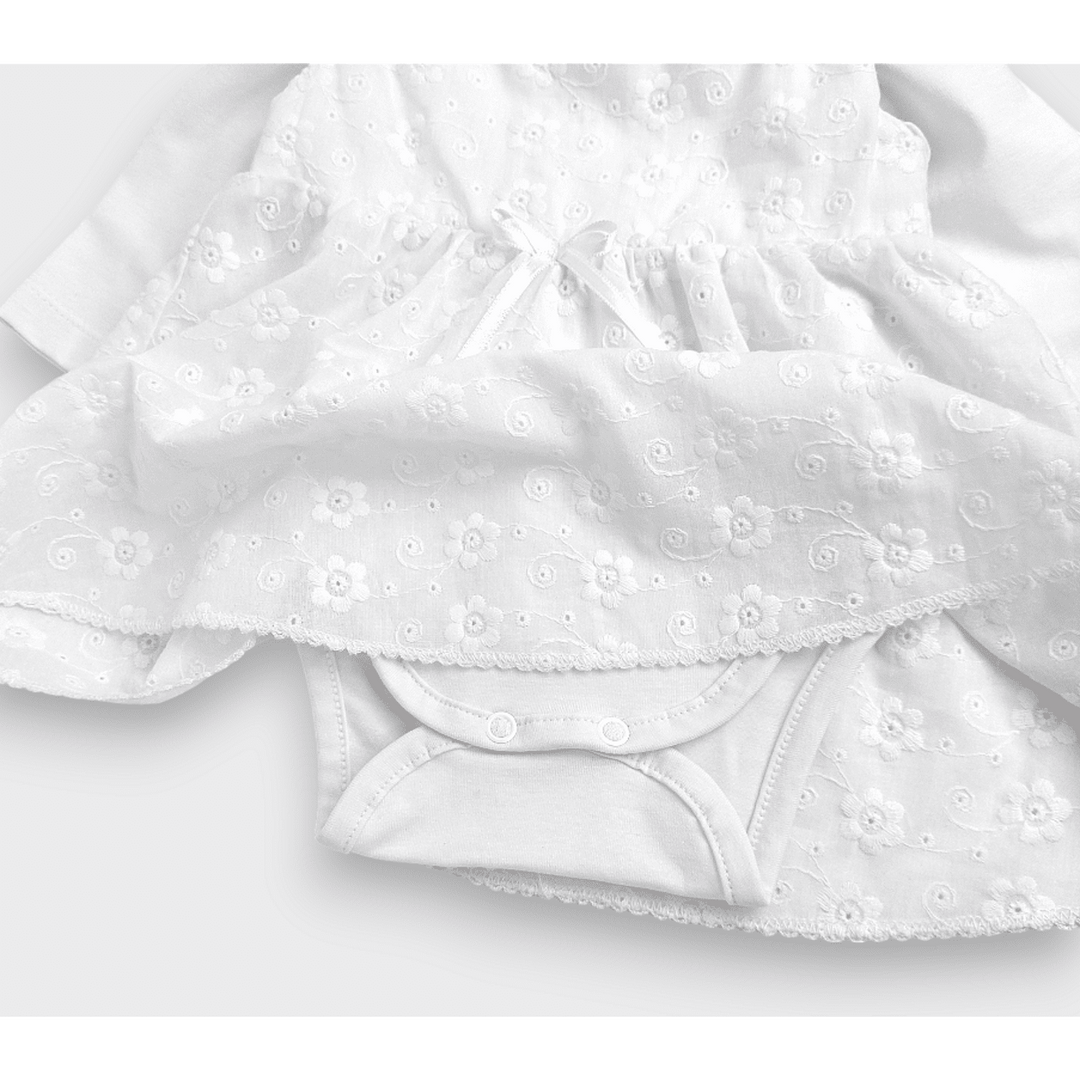 Setul pentru ieșirea din maternitate Rainy Premium pentru bebeluși, 8 piese, dantelă