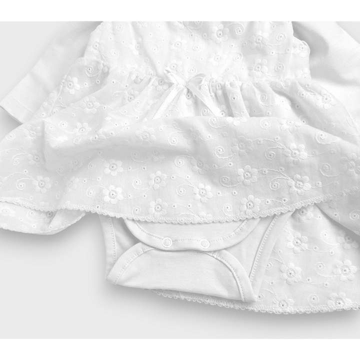 Setul pentru ieșirea din maternitate Rainy Premium pentru bebeluși, 8 piese, dantelă
