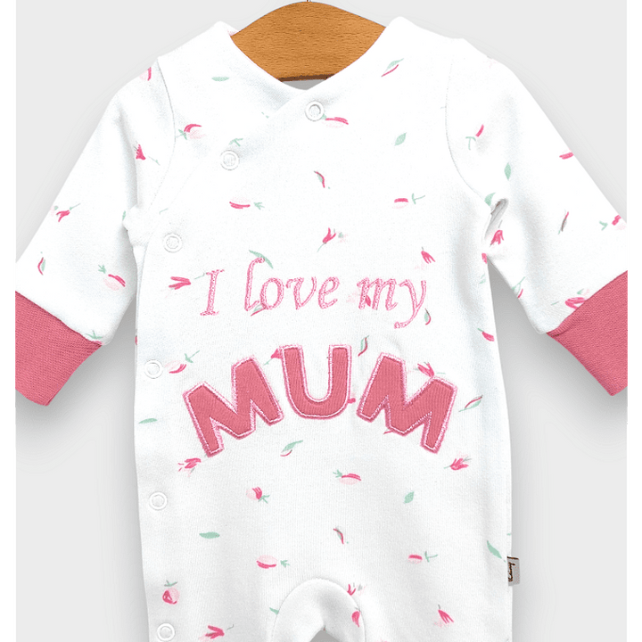 Rainy Set bebeluș pentru externare 8 piese I love my mummy