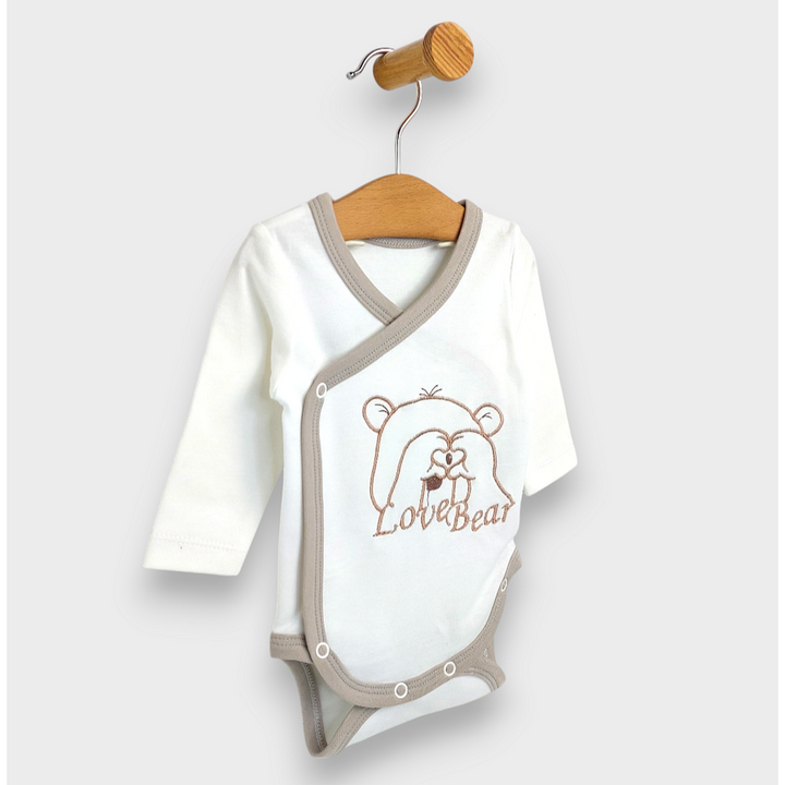 Rainy Set pentru ieșirea din maternitate 8 piese. Love Bear