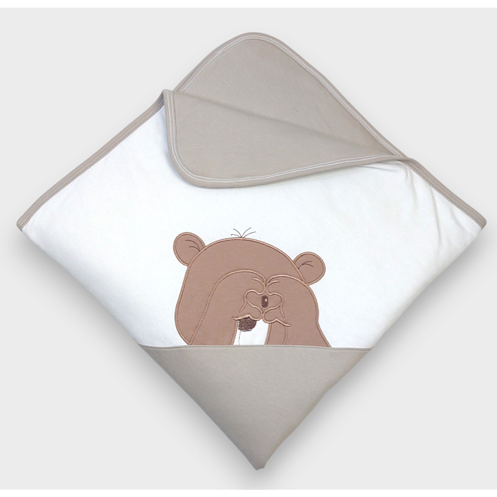 Rainy Set pentru ieșirea din maternitate 8 piese. Love Bear