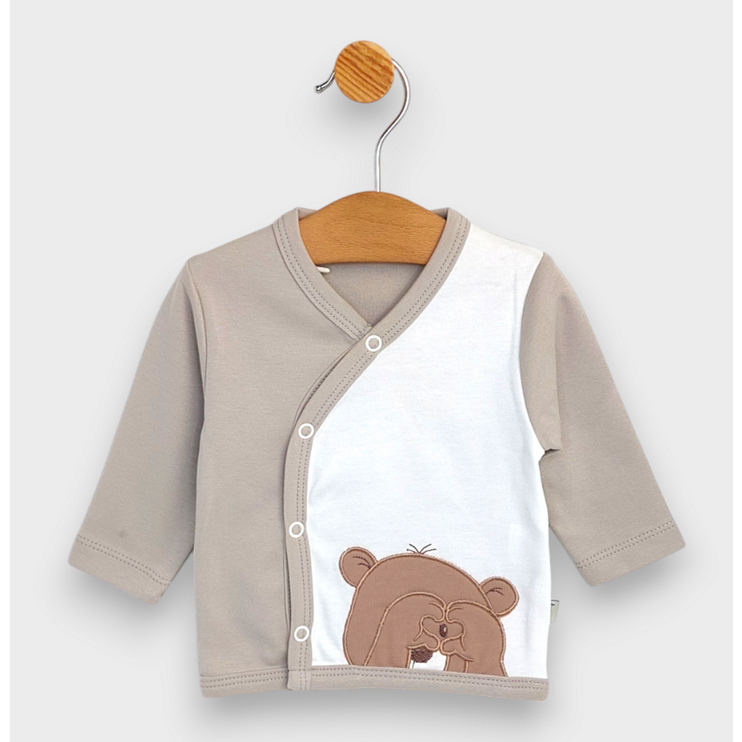 Rainy Set pentru ieșirea din maternitate 8 piese. Love Bear