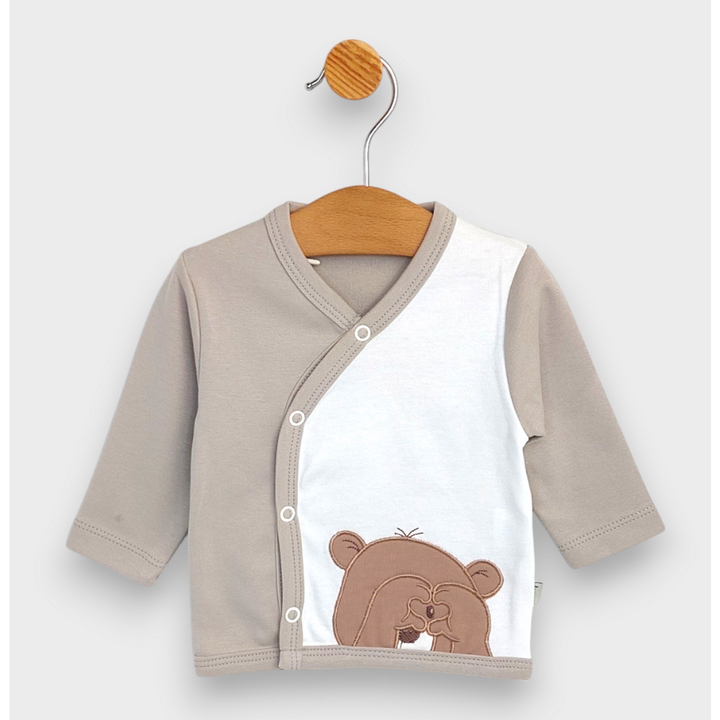 Rainy Set pentru ieșirea din maternitate 8 piese. Love Bear