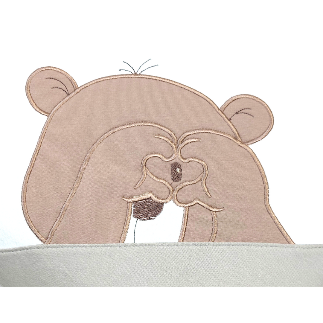 Rainy Set pentru ieșirea din maternitate 8 piese. Love Bear