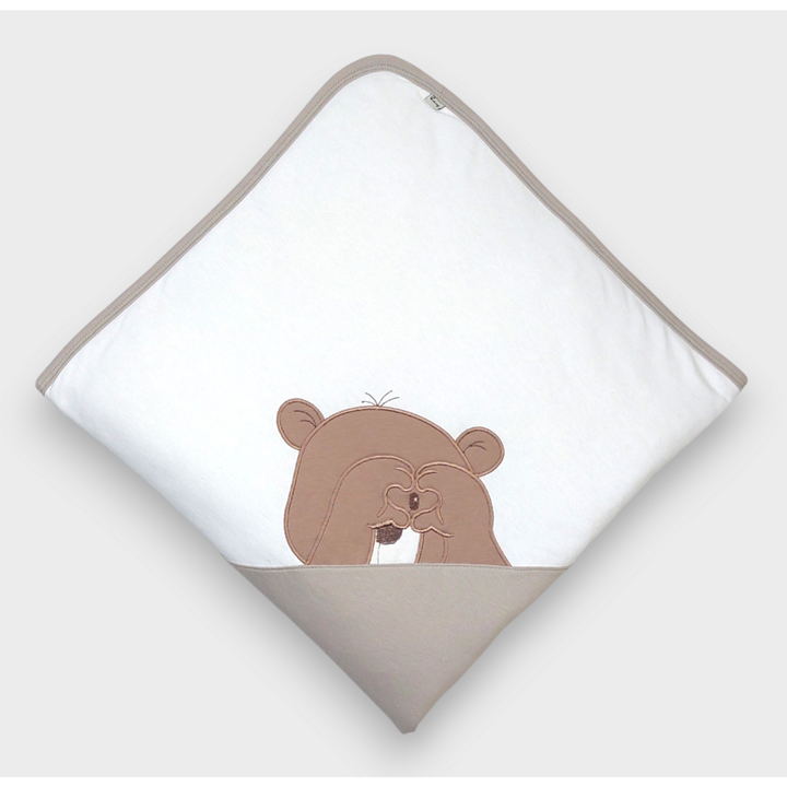 Rainy Set pentru ieșirea din maternitate 8 piese. Love Bear
