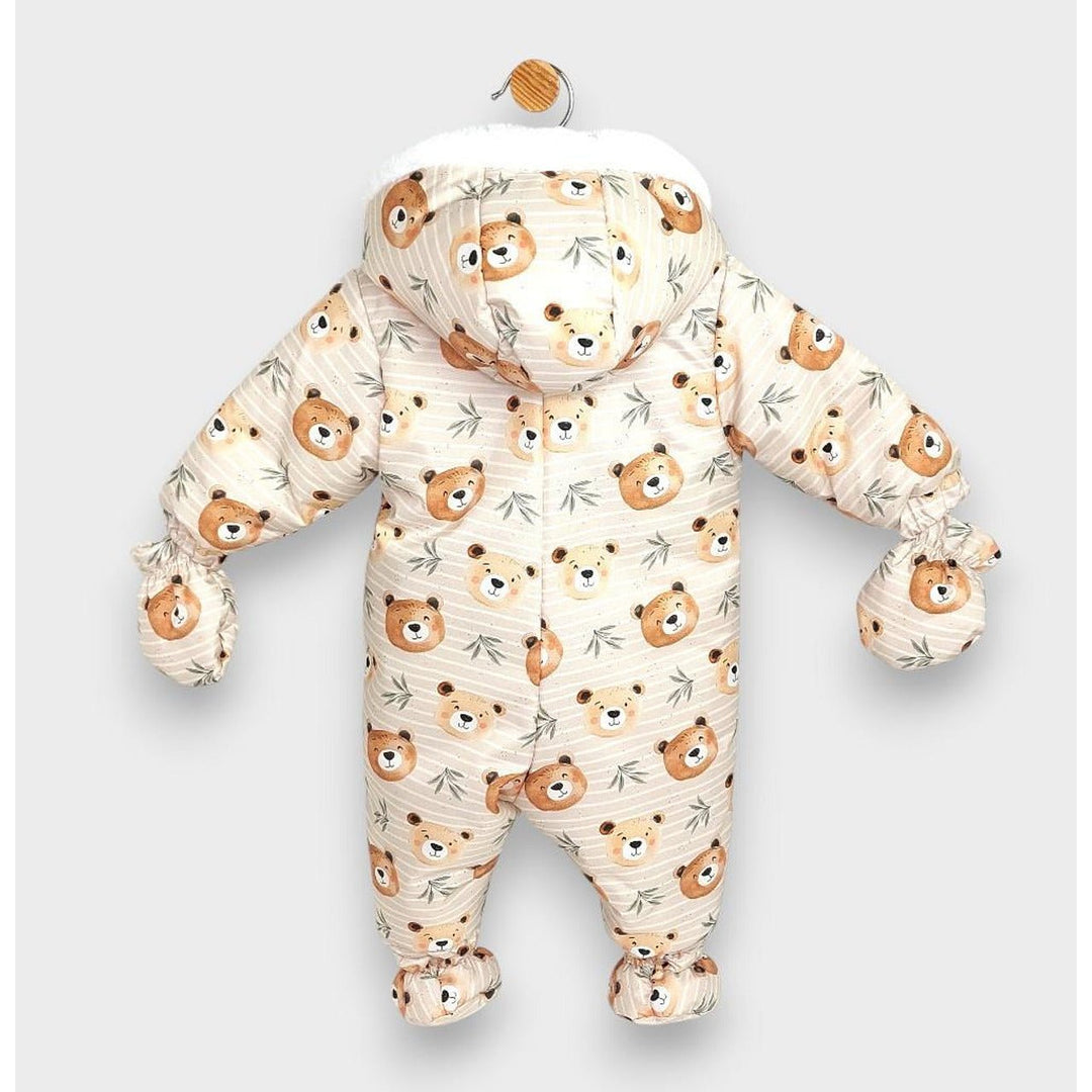 Rainy Combinezon bebeluși Bears 56 - 86 cm. moca