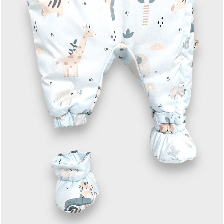 Rainy Costumaș bebeluși Jungle 56 - 86 cm. albastru