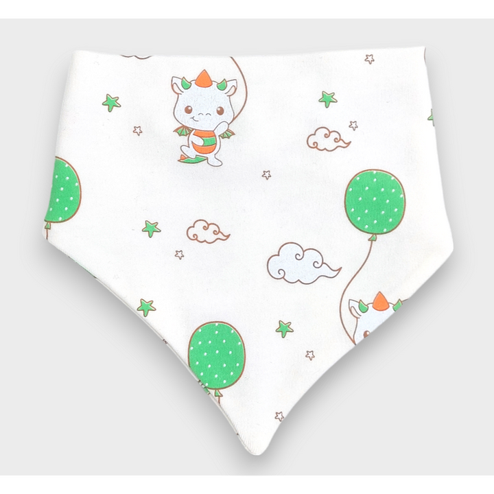 Rainy Bavetă tip bandană pentru bebeluși Dino