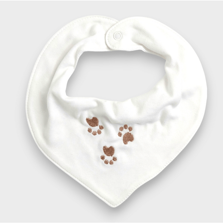 Rainy Bavețică-bandană pentru bebeluși Love Bear