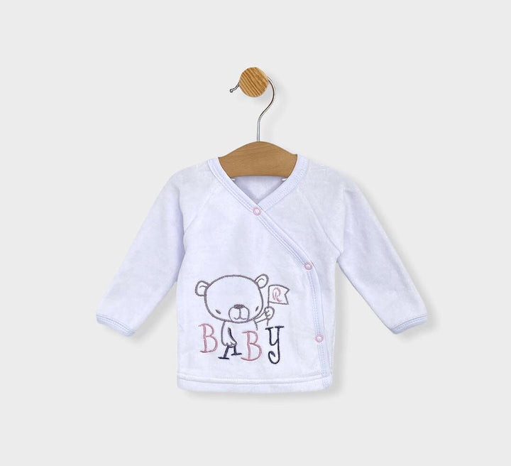 Rainy Set de pluș pentru bebeluși, format din 2 piese, Baby Bear, roz