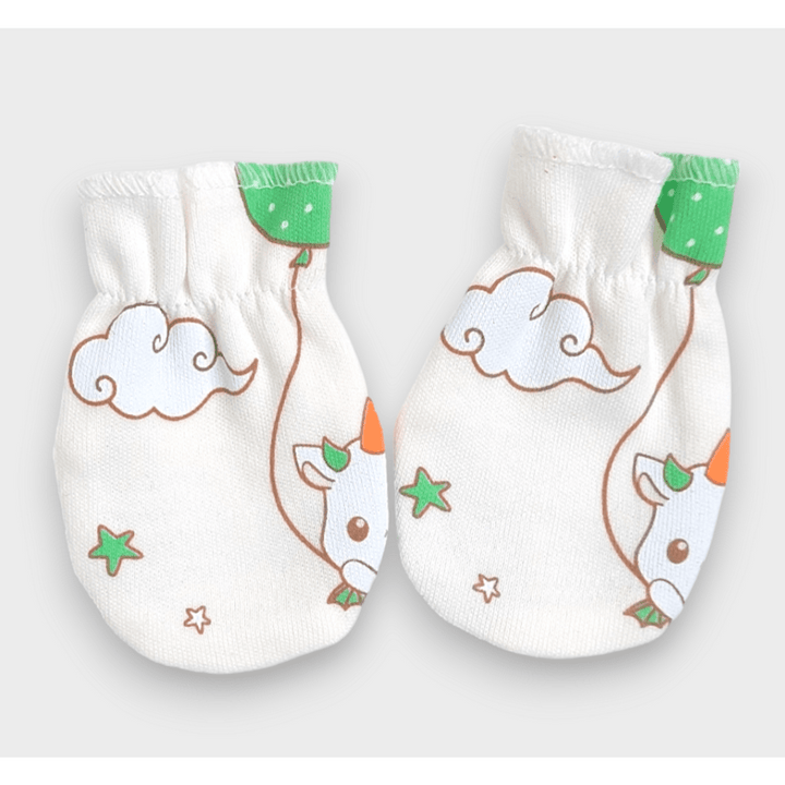 Rainy Mănuși pentru bebeluși cu elastic Dino