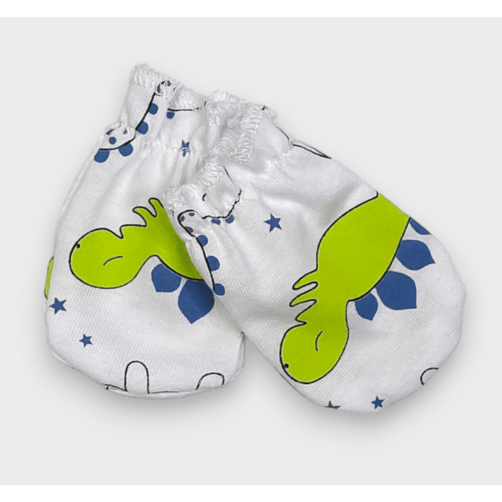 Mănuși pentru bebeluși Rainy cu elastic Dinozauri