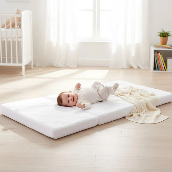 Rainy Saltea pliabilă pentru bebeluși 60x120 cm. Material respirabil Basic