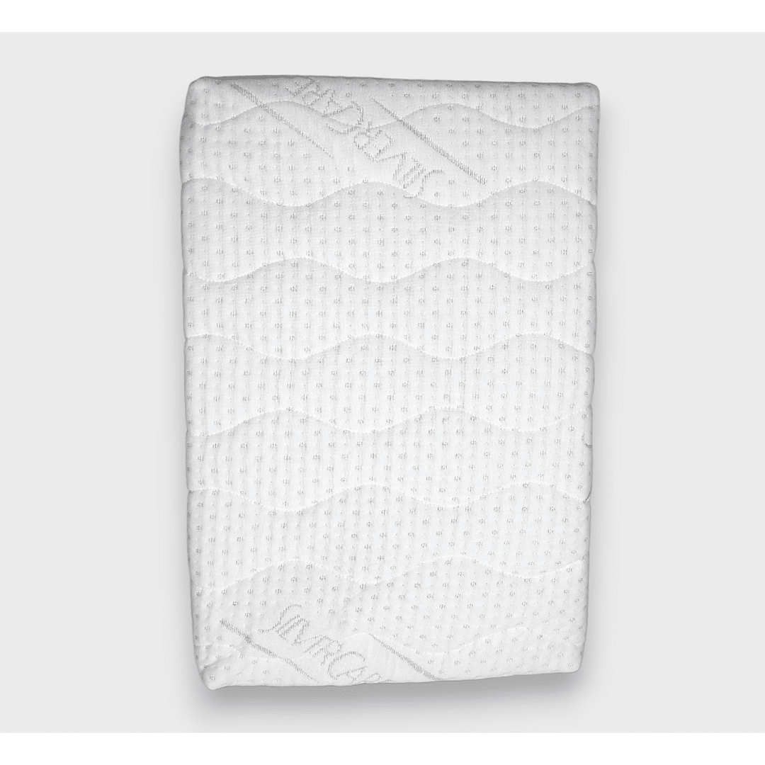Saltea pliabilă pentru bebeluși Rainy 60x120 cm cu fire de argint